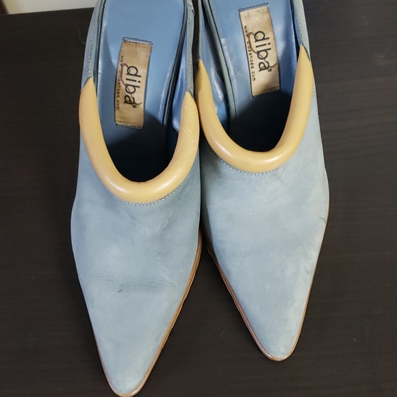 Diba Shoes - Slide on pointy toe clug (approx. 3inches)